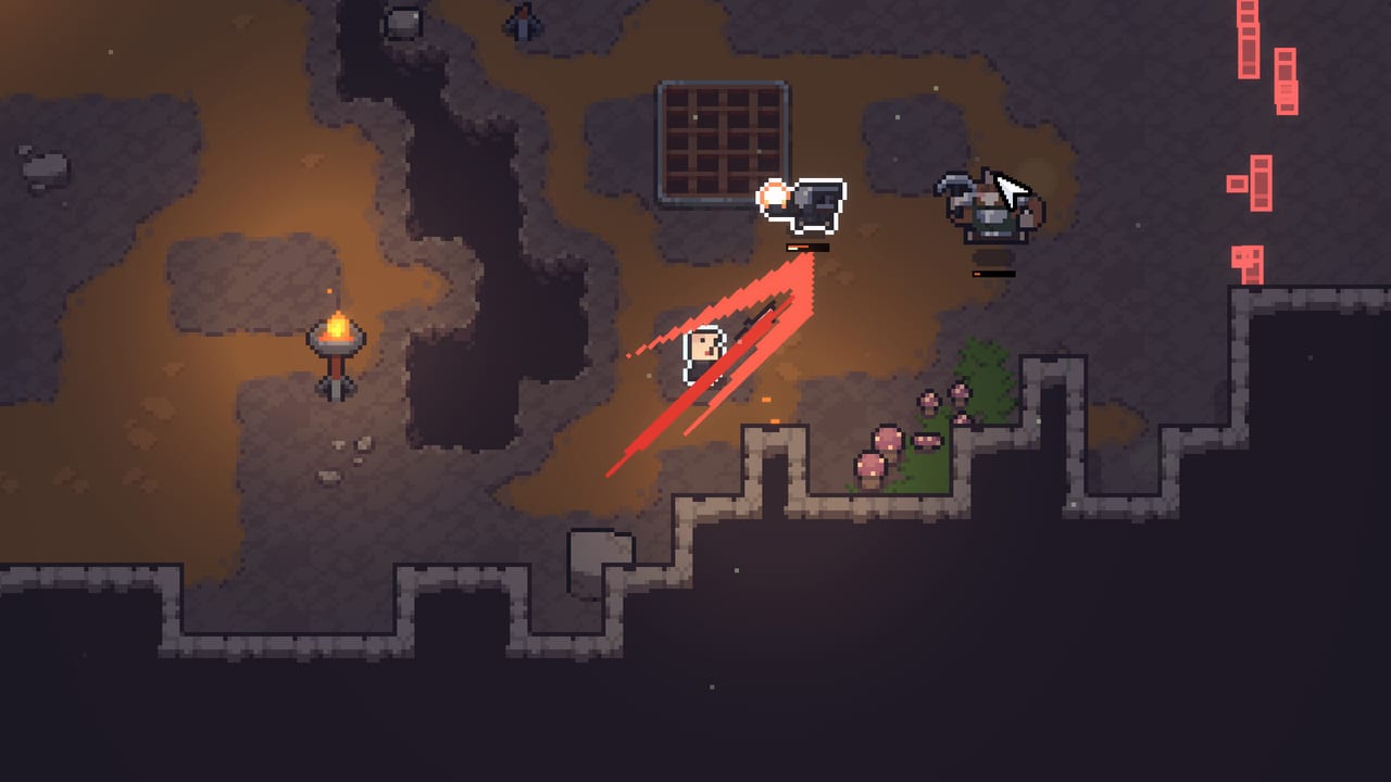Sephiria combat screenshot